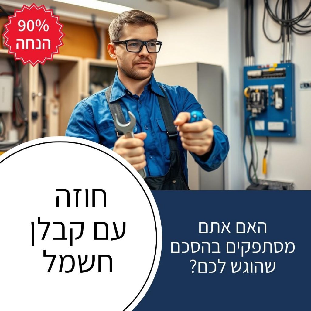 חוזה עם קבלן חשמל